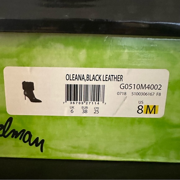 Sam Edelman “Oleana” Black Leather Fur Boots Sz 8 - Picture 10 of 12